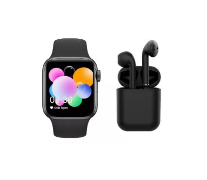 Combo Reloj T500 + Audifono Bluetooth Inpods i12