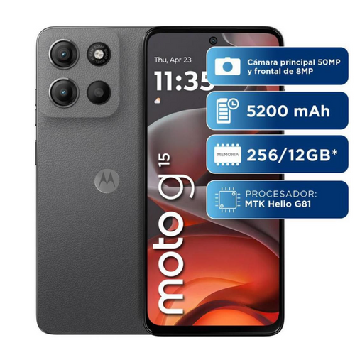 NUEVO MOTO G15 256GB + 8GB RAM