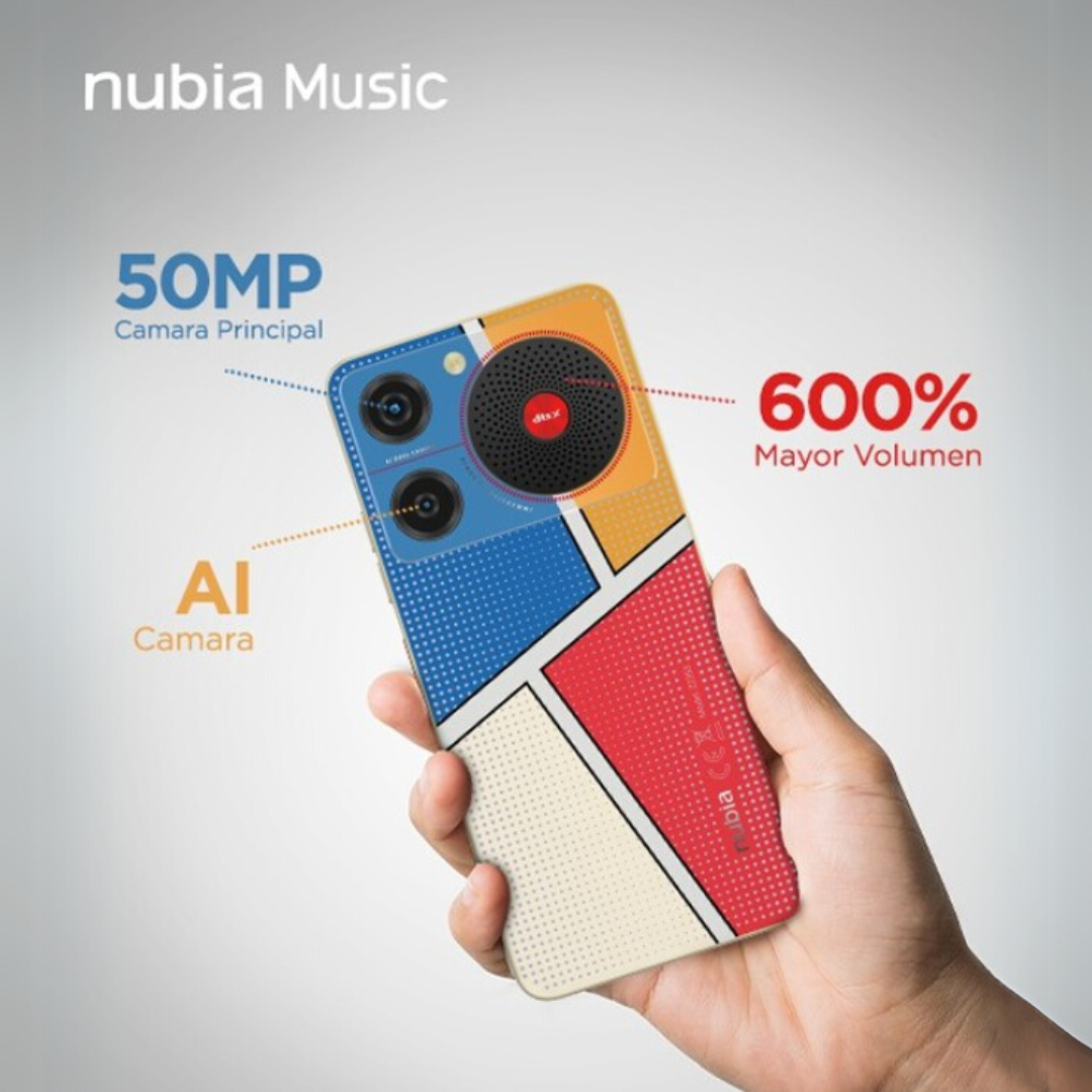 CELULAR ZTE NUBIA MUSIC 128GB + 4GB RAM