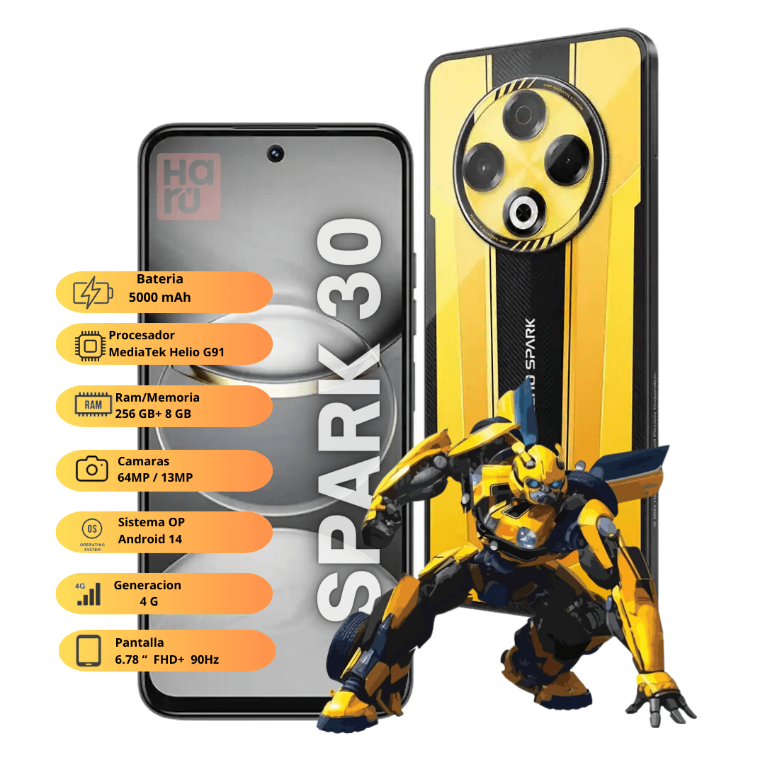 TECNO SPARK 30 256GB + 8GB RAM