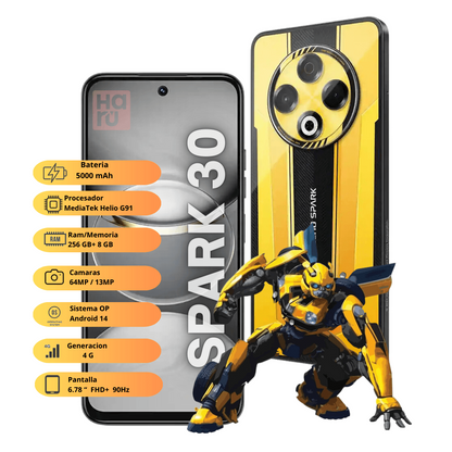 TECNO SPARK 30 256GB + 8GB RAM